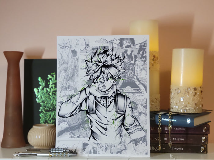 Izuku "Deku" Midoriya Art Print