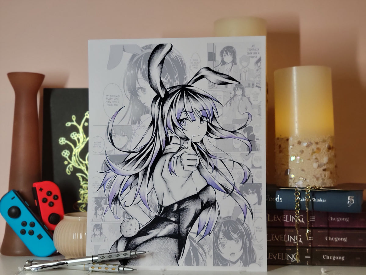 Mai Sakurajima Art Print