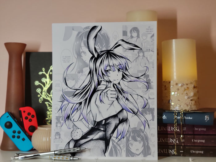 Mai Sakurajima Art Print