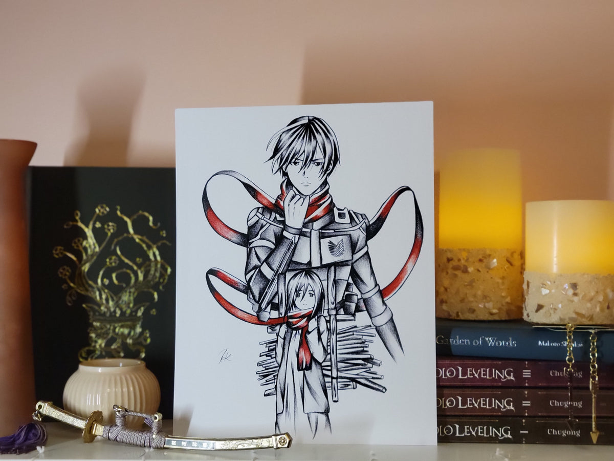 Mikasa Ackerman Art Print