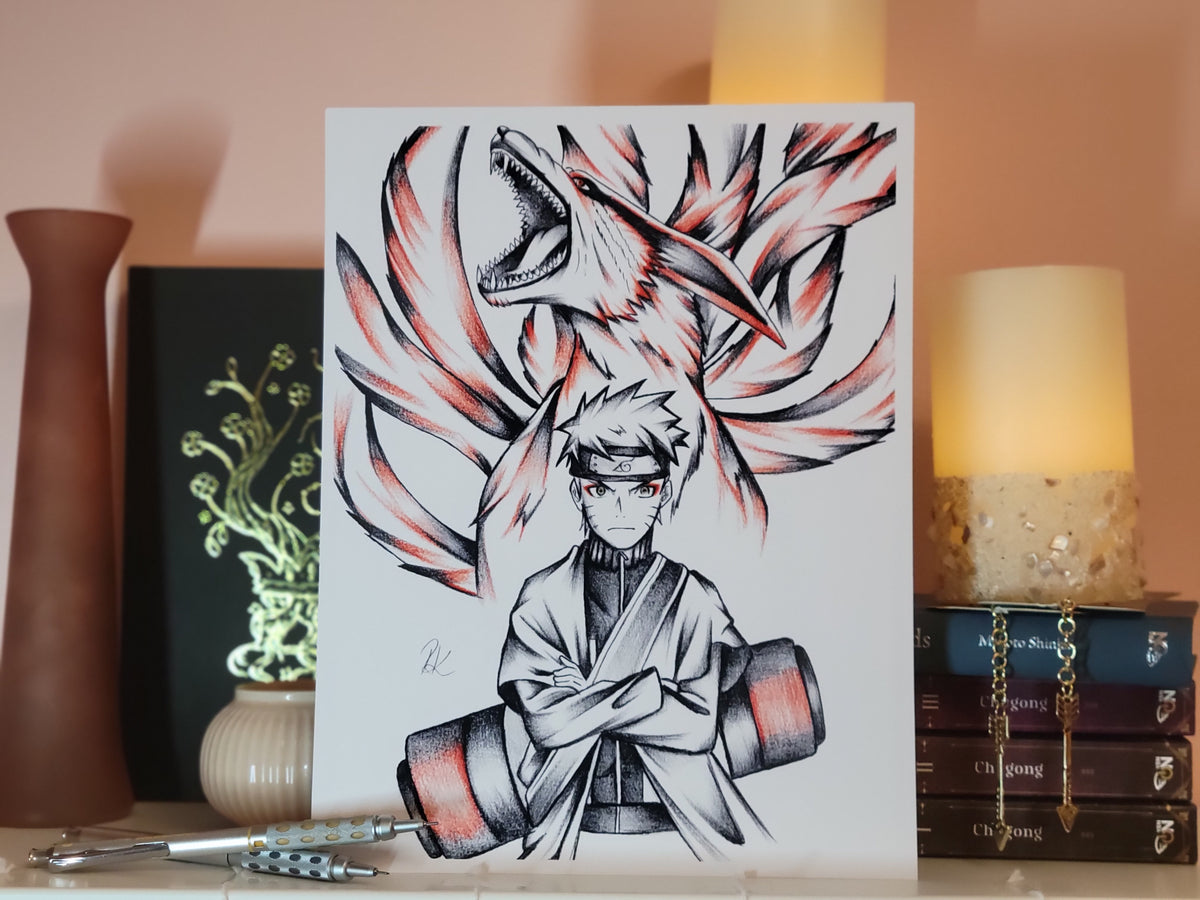 Naruto Uzumaki Art Print