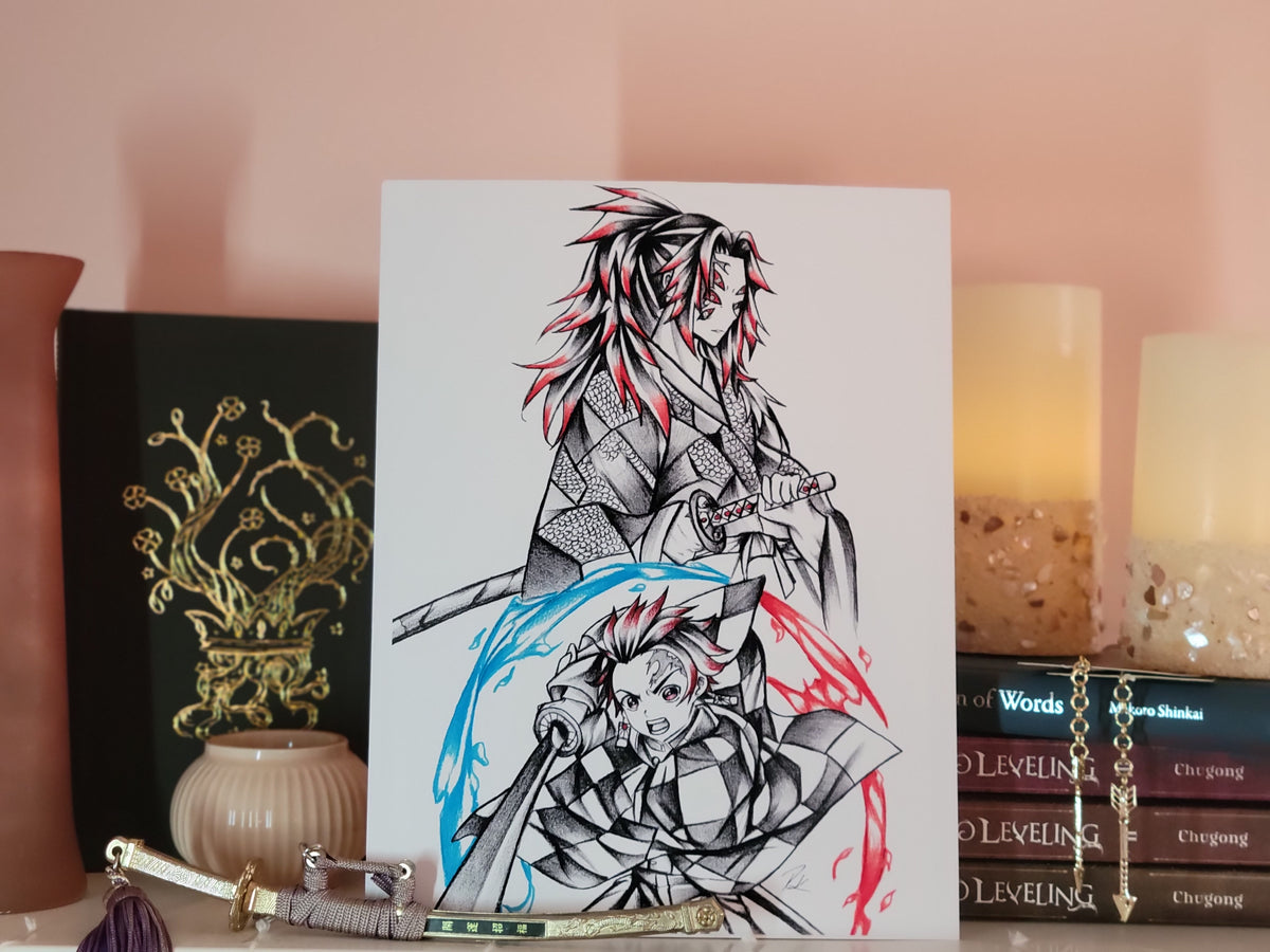 Tangiro Kamado Art Print