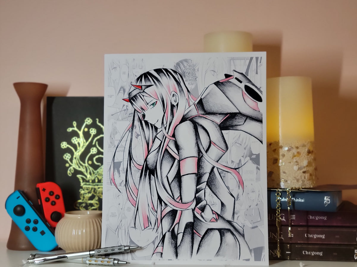 Zero Two Art Print
