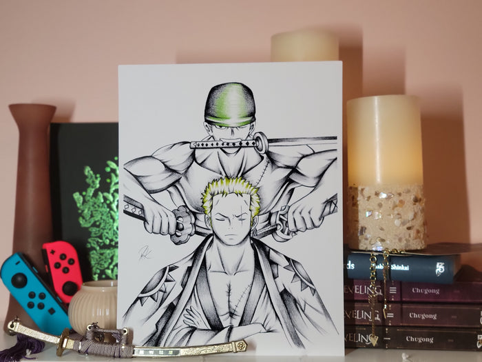 Roronoa Zoro Art Print